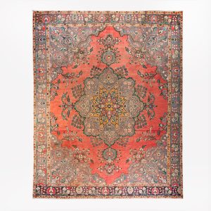 فرش دستبافت وینتیج تبریز 2273-380.295