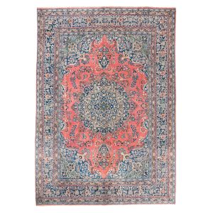 فرش دستبافت وینتیج سبزه وار 58649