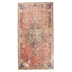 فرش کناره دستبافت وینتیج تبریز 2266