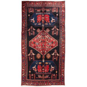 فرش کناره دستبافت ایلیاتی همدان 3187