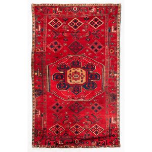 فرش کناره دستبافت ایلیاتی سیرجان 8226