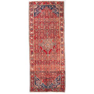 فرش کناره دستبافت ایلیاتی حسین آباد 3002