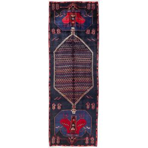 فرش کناره دستبافت ایلیاتی نهاوند 3025