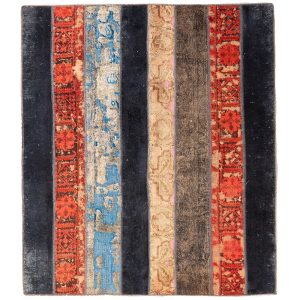 فرش دستبافت تکه دوزی 58242