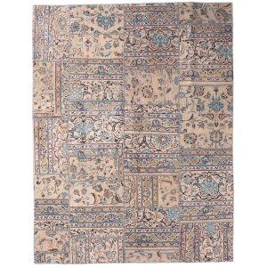 فرش دستبافت تکه دوزی 12337